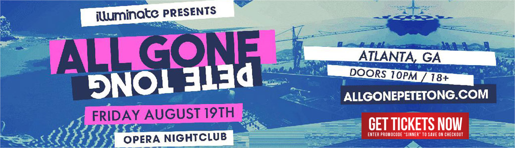 Discount Pre Sale Tickets For Pete Tong At Opera Atlanta August 19th 