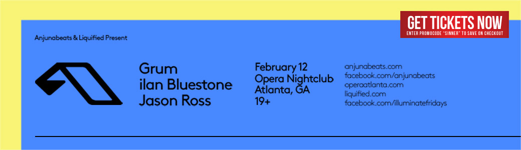 Discount Tickets for ANJUNABEATS TOUR w/ Grum, Ilan Bluestone & Jason Ross LIVE at Opera Atlanta