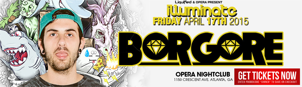 Discount Tickets for Borgore LIVE at Opera Atlanta