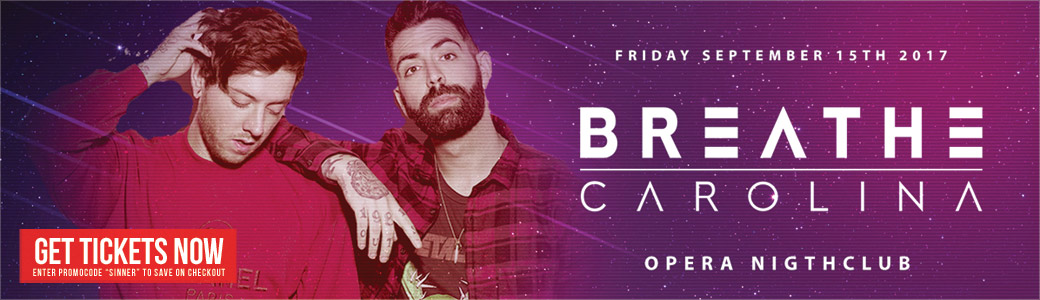 Discount Tickets for Breathe Carolina LIVE at Opera Atlanta