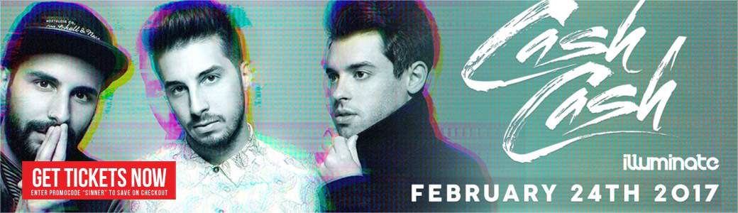 Discount Tickets for Cash Cash LIVE at Opera Atlanta