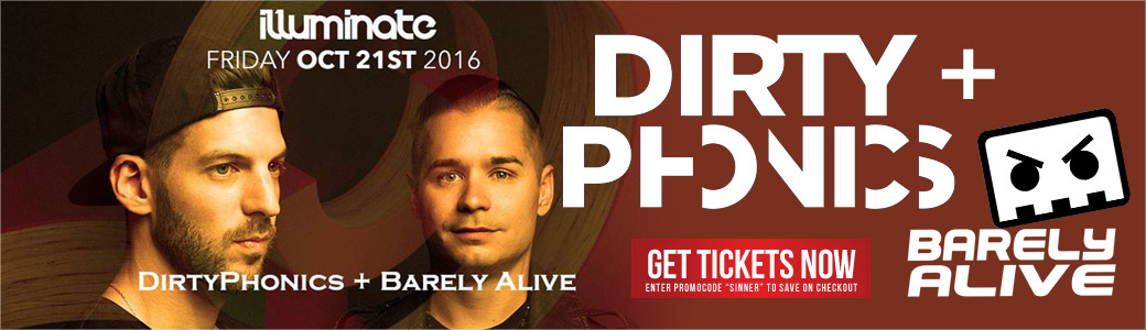 Discount Tickets for DIRTYPHONICS and BARELY ALIVE LIVE at Opera Atlanta