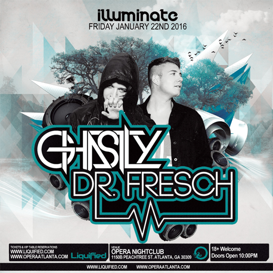Pre-sale Tickets for Ghastly + DJ Fresch in Atlanta
