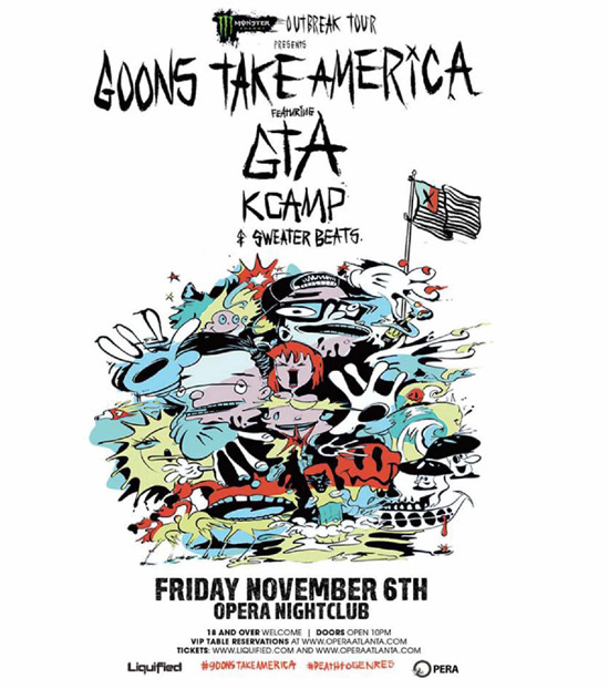 Pre-sale Tickets for Goons Take America Tour ft. GTA & K Camp in Atlanta