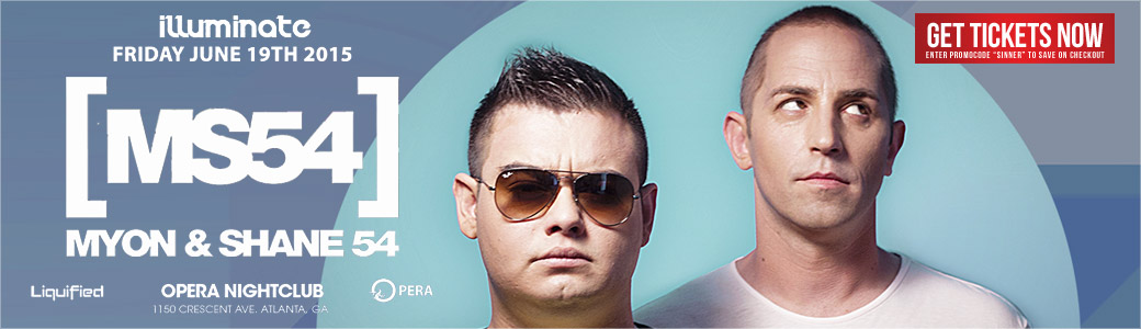 Discount Tickets for Myon & Shane 54 LIVE at Opera Atlanta