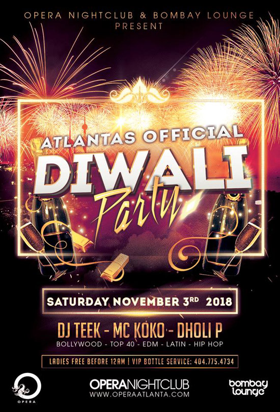 Pre-sale Tickets for Atlanta's Official Diwali Party in Atlanta