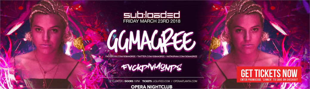 Discount Tickets for GG Magree LIVE at Opera Atlanta