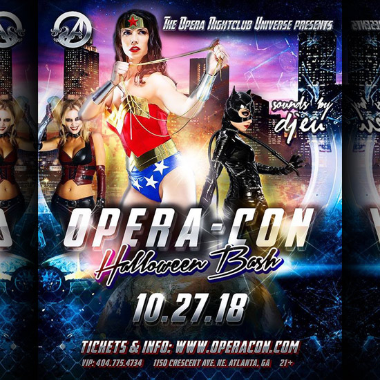 Pre-sale Tickets for The Opera Universe Presents: Opera-Con Halloween Bash in Atlanta