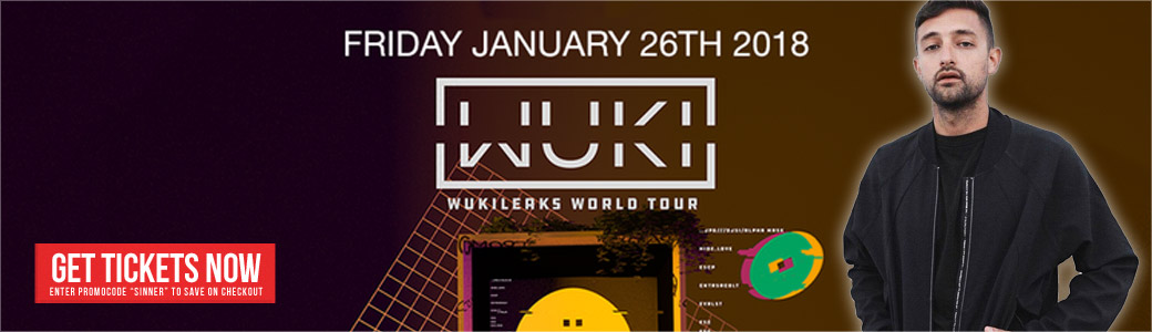 Discount Tickets for Wuki - Wukileaks World Tour 2018 LIVE at Opera Atlanta