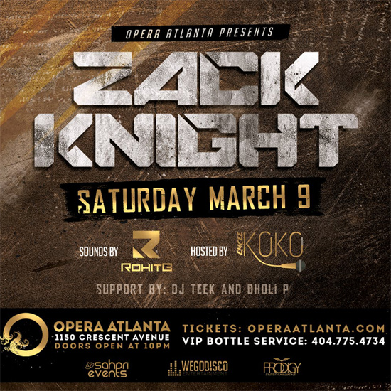 Pre-sale Tickets for Zach Knight in Atlanta