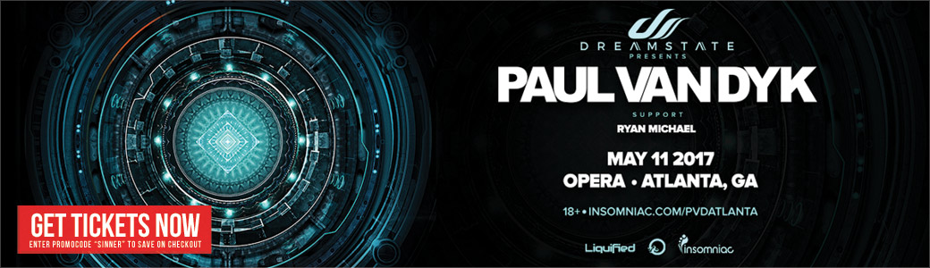 Discount Tickets for Paul Van Dyk LIVE at Opera Atlanta