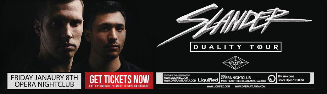 Discount Tickets for Slander Duality Tour LIVE at Opera Atlanta