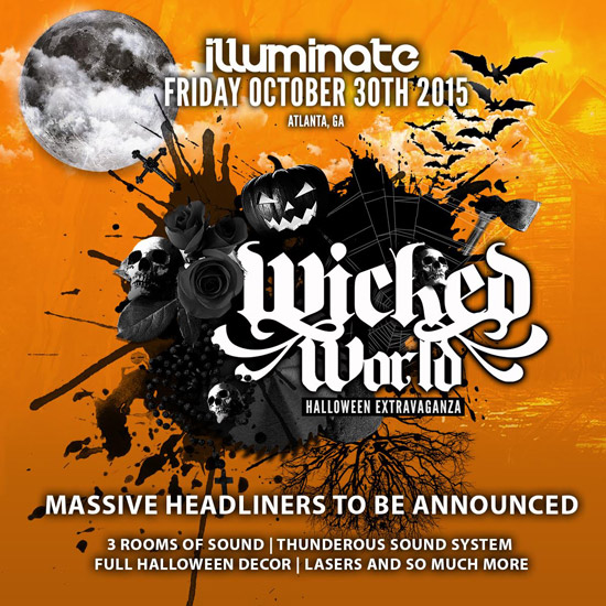Pre-sale Tickets for Wicked World Halloween Extravaganza in Atlanta