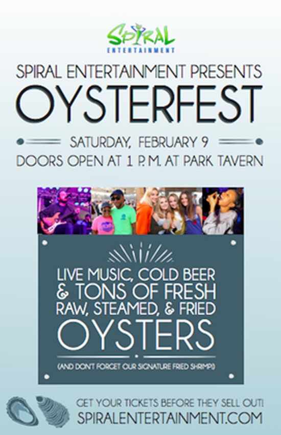 Pre-sale Tickets for Oysterfest 2019 at Park Tavern in Atlanta