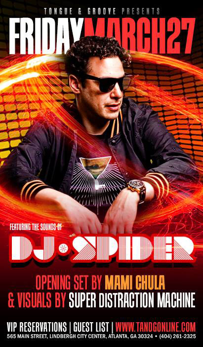 Pre-sale Tickets for DJ Spider in Atlanta