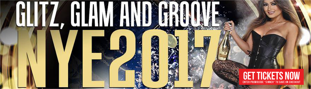 Discount Tickets for Glitz, Glam & Groove NYE 2017 at Tongue & Groove