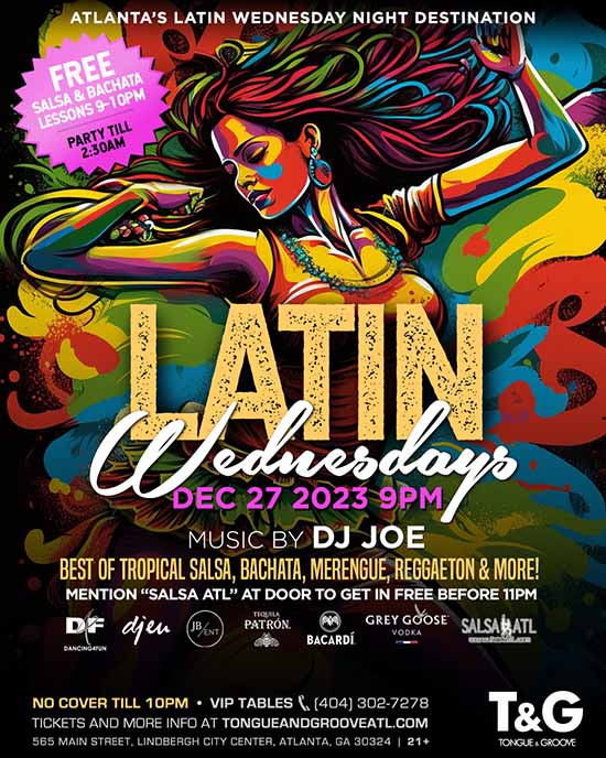 Latin Wednesdays • Tongue & Groove