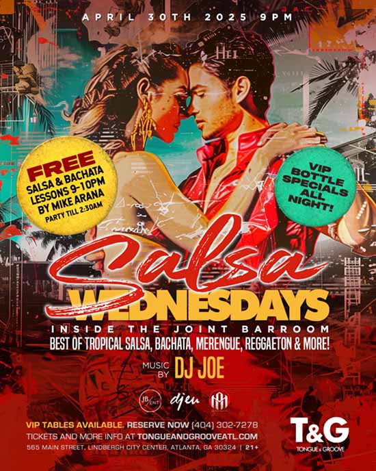 Latin Wednesdays • Tongue & Groove