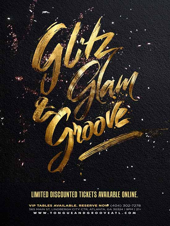 Glitz, Glam & Groove NYE &bull; Wednesday, December 31st