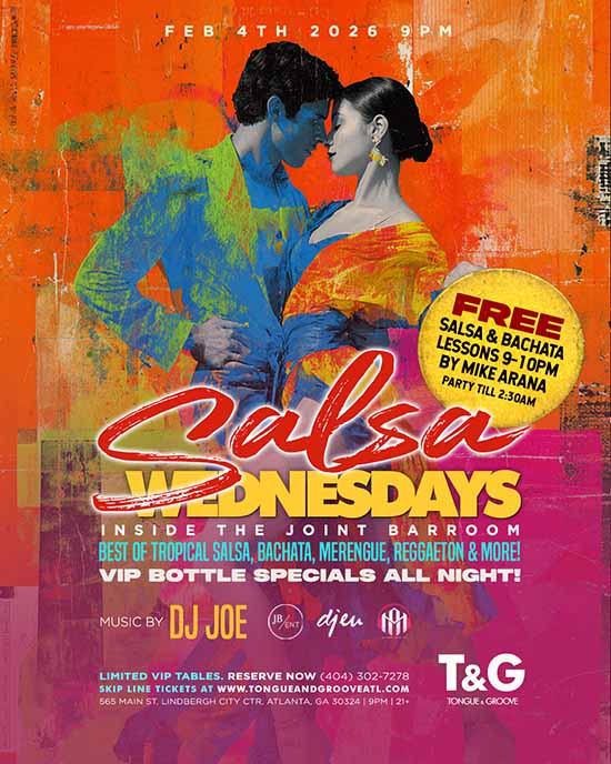 Latin Wednesdays &bull; Tongue & Groove