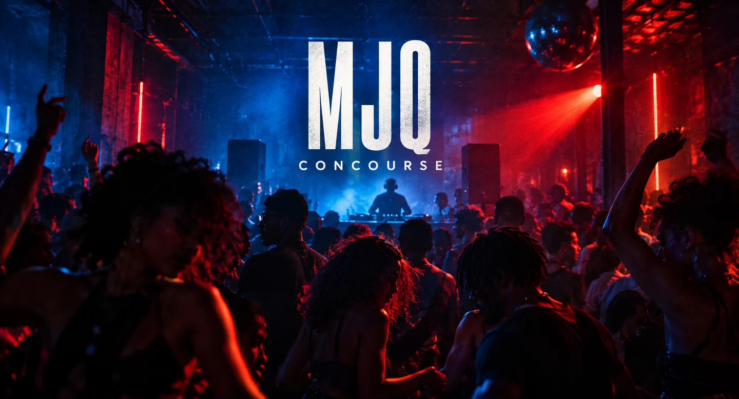 Generated nightlife artwork for MJQ Concourse